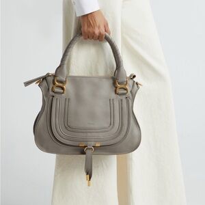 Chic Gray Handbag